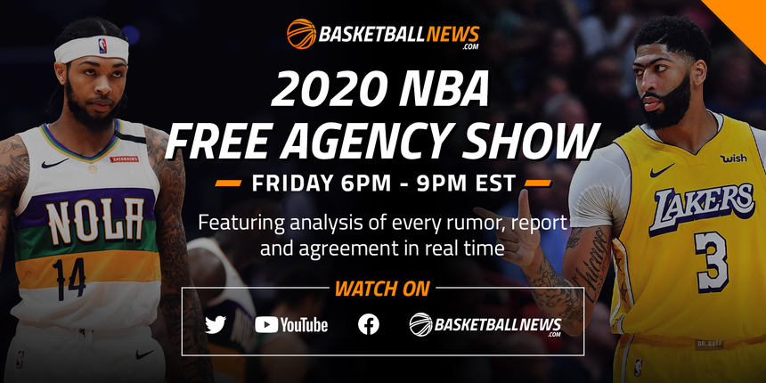 BasketballNews.com's 2020 NBA Free Agency Show