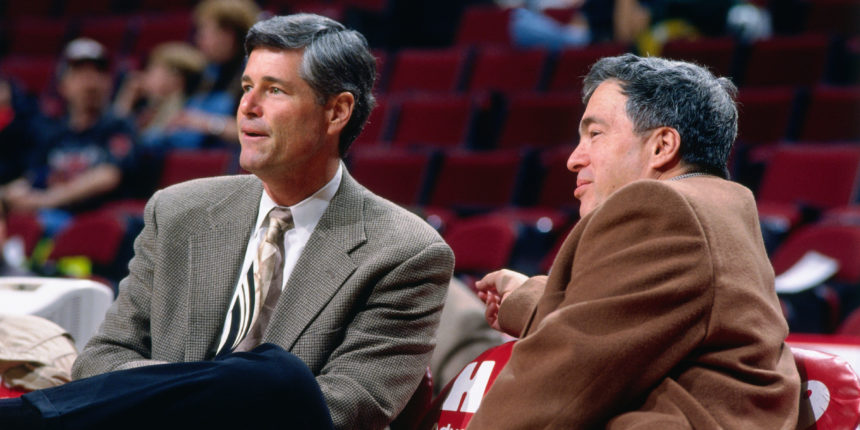 Pete Babcock and Jerry Krause